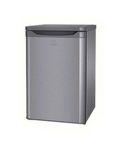 Indesit TFAA10SI Fridge with Freezer Compartment, A+ Energy Rating, 55cm Wide, Silver